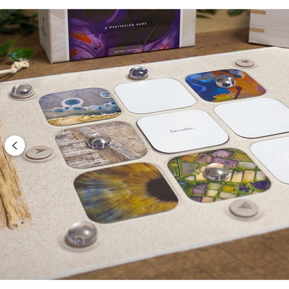 Nevermind Distraction Meditation Board Game Solo Mindfulness Abstract Edition - Picture 11 of 15